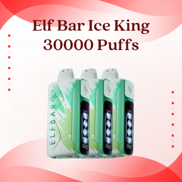 Elf Bar Ice King 30000 Puffs Disposable Vape with 5-Level Coolness Control