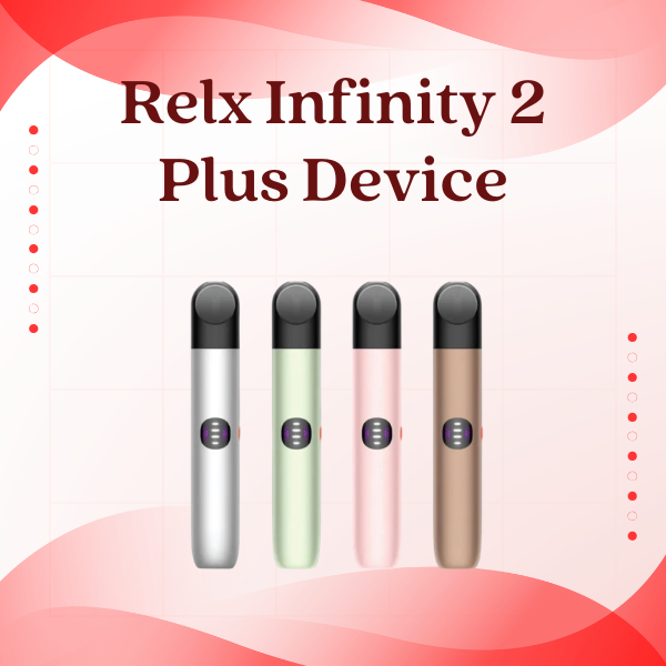 Relx Infinity 2 Plus Device with 3 power modes and fast charging - Singapore Vape Essentials