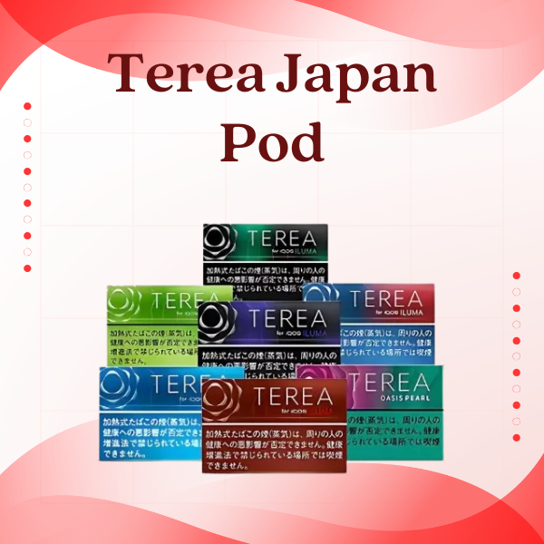Terea Japan Tobacco Sticks for IQOS ILUMA - Full Range of Flavors Side View